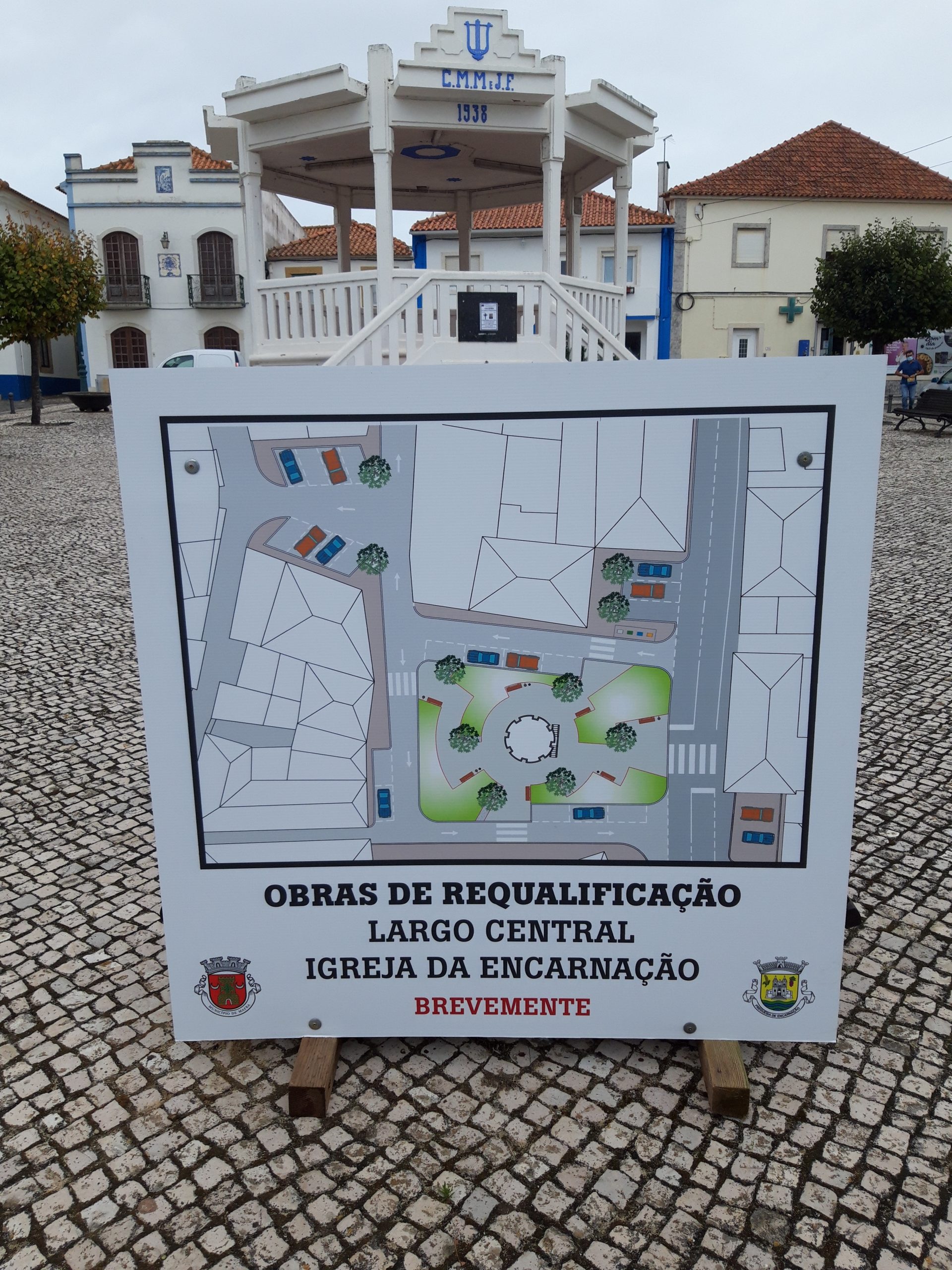 Obras de Requalificação – Junta Freguesia Encarnação